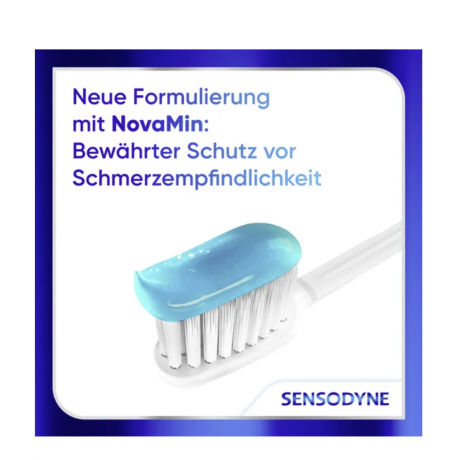 Sensodyne Repair & Protect Zahncreme extra frisch 75g, снижает болевые ощущения и обеспечивает длительную защиту, экстра свежесть, 75г