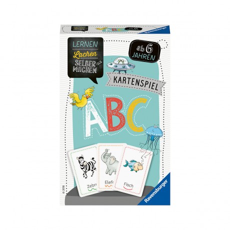 Ravensburger Lernen Lachen Selbermachen: Kartenspiel ABC Научись смеяться своими руками: карточная игра ABC