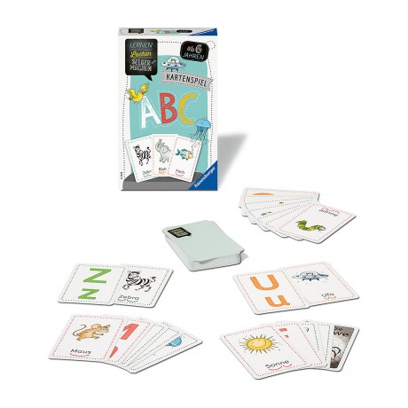 Ravensburger Lernen Lachen Selbermachen: Kartenspiel ABC Научись смеяться своими руками: карточная игра ABC