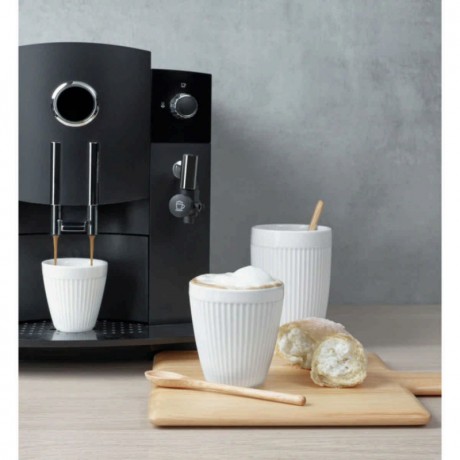 ASA SELECTION ASA Thermo Thermobecher Espresso Set 2-tlg. striped weiss 0,08 L / h: 7 cm Набор термо-термо чашек ASA для эспрессо, 2 шт. полосатый белый 0,08 л / высота: 7 см