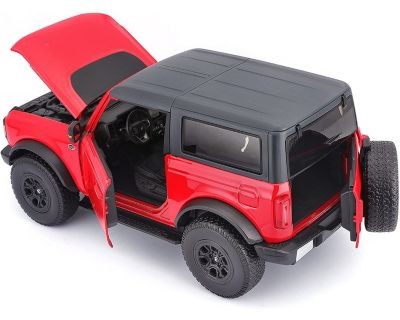 Maisto Modellauto Ford Bronco 21 Wildtrak (rot Модель автомобиля Ford Bronco 21 Wildtrak (красный