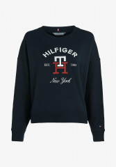 Tommy Hilfiger ARCHED LOGO MONOGRAM Sweatshirt desert sky ARCHED LOGO MONOGRAM Толстовка небо пустыни