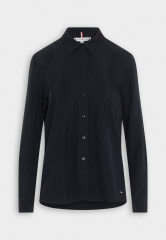 Tommy Hilfiger PIECED FLEUR Button-down blouse desert sky PIECED FLEUR Блузка на пуговицах небо пустыни