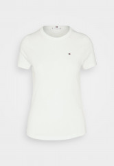 Tommy Hilfiger 1985 C NK SS Basic T-shirt ecru 1985 C NK SS — базовая футболка экрю