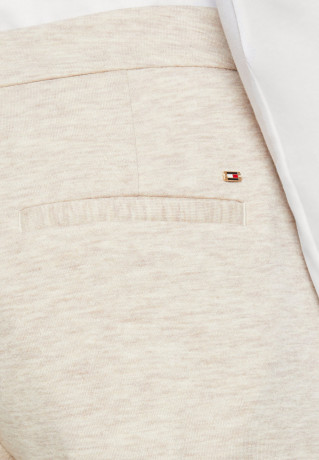 Tommy Hilfiger SLIM PANT Trousers heathered oatmilk SLIM PANT Брюки овсяное молоко