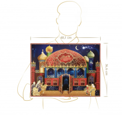 Lindt Адвент календарь 2025 &quot;Тысяча и одна ночь&quot;, 24 сладких сюрприза, 48 х 36 см, 562 г, 2 шт.