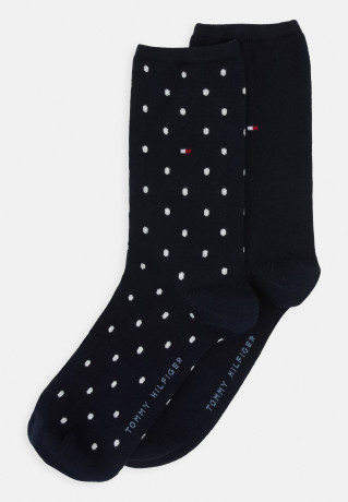 Tommy Hilfiger 2 PACK Socks midnight blue 2 УПАКОВКИ носков темно-синий