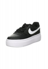 Nike Sportswear COURT VISION ALTA Sneaker low schwarz dunkel COURT VISION ALTA кроссовки женские низкие черный темный
