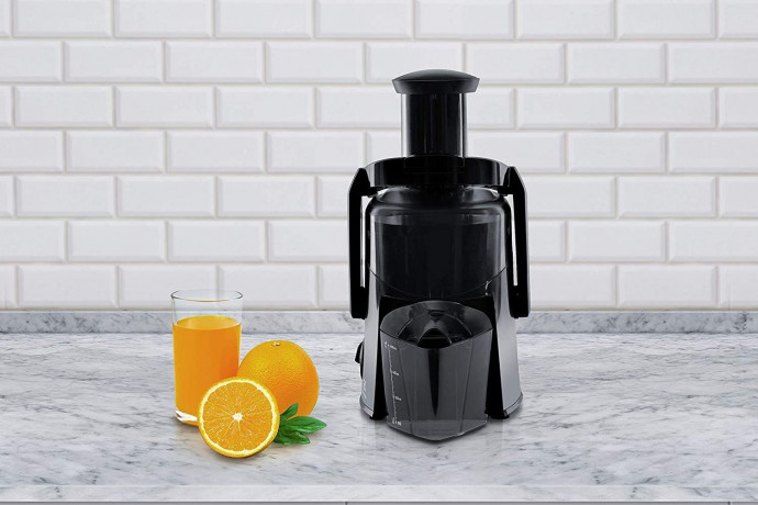 Electrolux Electrolux Stabmixer ECJ1-4GB Entsafter fur Obst und Gemuse Saftpresse Juicer Zentrifugal, 700 W, spulmaschinenfeste Teile 1,0 l Auffangbehalter Schwarz Anthrazit Ручной блендер Electrolux ECJ1-4GB Соковыжималка для фруктов и овощей Центробежн