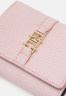 Tommy Hilfiger PLUSH FLAP WALLET Wallet soothing pink КОШЕЛЕК С ПЛЮШЕВЫМ КЛАПАНОМ Бумажник успокаивающий розовый