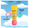 NYX Professional Makeup The Simpsons, Smushy Smarty Pink, увлажняющий тинт для губ с блеском, 8 мл
