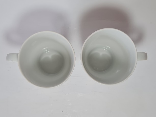 Lindt & Sprungli Кофейные кружки "Золотые зайцы Линдт" ограниченный тираж, 12см, 2 штуки, Германи, 1980-90гг.