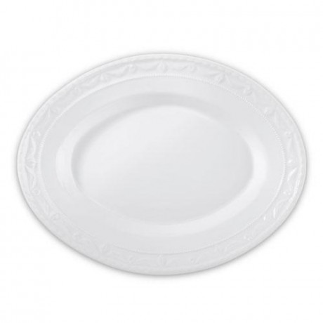 KPM Berlin KPM Kurland Weiss Platte 33 cm КПМ Курляндия Белая тарелка 33 см