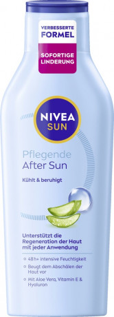 NIVEA SUN Pflegende After Sun, 400 ml, Нивеа Лосьон после загара, алоэ вера, увлажнение и восстановление, 400 мл