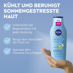 NIVEA SUN Pflegende After Sun, 400 ml, Нивеа Лосьон после загара, алоэ вера, увлажнение и восстановление, 400 мл