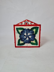 Композиция винтажная Retablos &quot;Музыканты&quot;, гипс, ручная роспись, 16 x 7,5 x 17,5 см, Германия, 1960-70гг.