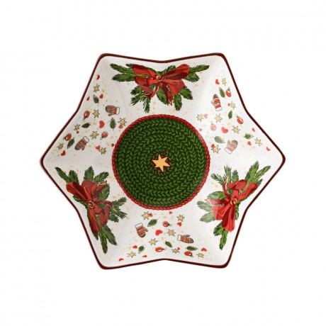 Hutschenreuther Hutschenreuther Weihnachtszeit Sternschale 15 cm Рождественская тарелка Hutschenreuther Star 15 см