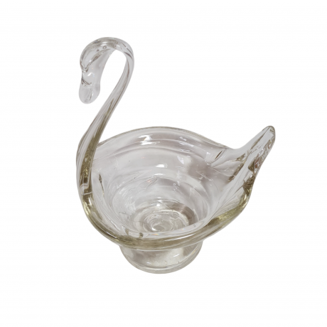 Чаша винтажная Murano в форме лебедя, муранское стекло, 19 x 16,5 x 26 см, Италия, 1960-1970гг.
