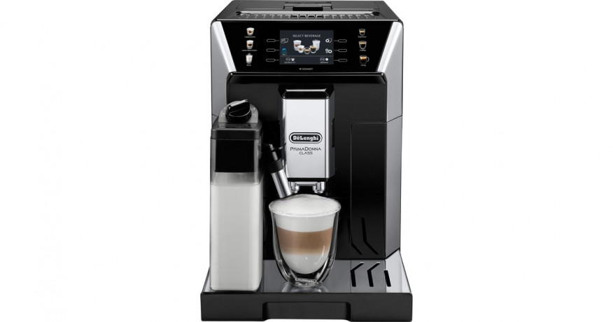 DeLonghi DeLonghi PrimaDonna Class ECAM 550.65.SB, Vollautomat schwarz/silber  schwarz, silber DeLonghi PrimaDonna Class ECAM 550.65.SB, полностью автоматический черный/серебристый