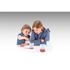 Wissner aktiv lernen Messbechersatz mit blauer Skala (6 Teile) Набор мерных стаканчиков с синей шкалой (6 шт.)