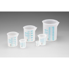 Wissner aktiv lernen Messbechersatz mit blauer Skala (6 Teile) Набор мерных стаканчиков с синей шкалой (6 шт.)