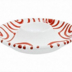 Gmundner Keramik Gmundner Keramik Rotgeflammt Eierbecher glatt 12 cm Керамическая подставка для яиц Gmundner с красным пламенем, гладкая, 12 см