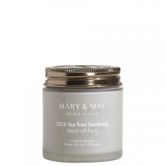 Mary May CICA Tea Tree Soothing Wash Off Pack Успокаивающий смывной набор CICA Tea Tree