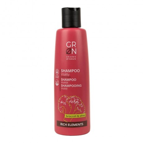 GRN Shades of Nature Rich Shampoo Broccoli & Olive 250ml  Насыщенный шампунь брокколи и оливки 250мл