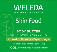Weleda SKIN FOOD Body Butter, 150 ml, Питательное крем-масло Skin Food для сухой кожи тела с маслами ши и какао, 150 мл
