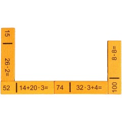 Lernspielzeug Rechendomino II Развивающая игрушка арифметика домино II