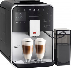 Melitta Melitta Kaffeevollautomat Barista TS Smart F850-101, silber, 21 Kaffeerezepte  8 Benutzerprofile, 2-Kammer Bohnenbehalter  Полностью автоматическая кофемашина Melitta Barista TS Smart F850-101, серебристый, 21 рецепт кофе, 8 пользовательских профи