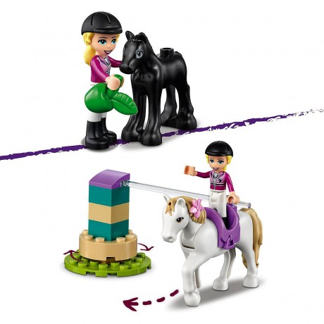LEGO Friends 41441 Trainingskoppel und Pferdeanh anger ЛЕГО Тренировка лошади и прицеп для перевозки