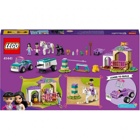 LEGO Friends 41441 Trainingskoppel und Pferdeanh anger ЛЕГО Тренировка лошади и прицеп для перевозки
