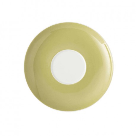 Thomas Thomas Sunny Day Avocado Green Cappuccinountertasse / Jumbountertasse 16,5 cm Блюдце для капучино Thomas Sunny Day Avocado Green / большое блюдце 16,5 см