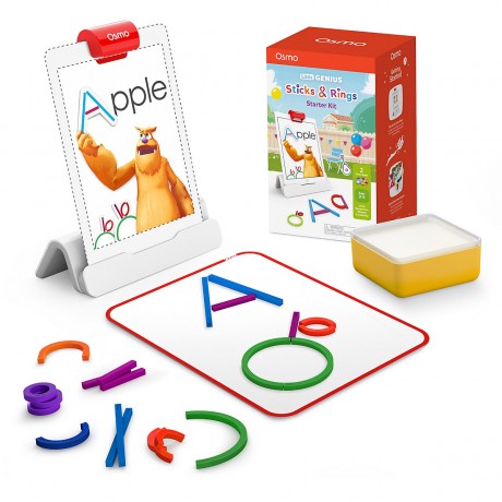 Osmo Lernspielzeug Little Genius Sticks  Rings Starter Kit fur iPad  Развивающая игрушка Little Genius Sticks Rings Starter Kit для iPad