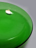 Filigran Glas Heye Стеклянная зеленая тарелка, 15см x 4см, Германия, 1960-70гг.