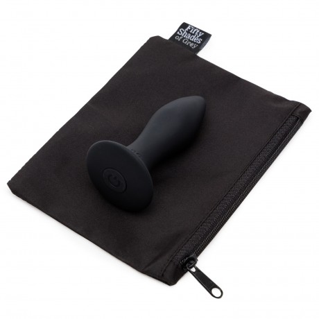 Fifty Shades of Grey Sensation Rechargeable Vibrating Butt Plug  Сенсационная перезаряжаемая вибрационная анальная пробка