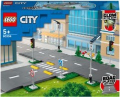 LEGO LEGO City 60304 Strassenkreuzung mit Ampeln LEGO City 60304 Перекресток со светофором
