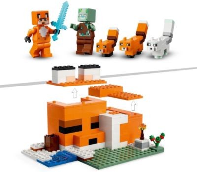 LEGO LEGO Minecraft 21178 Die Fuchs-Lodge LEGO Minecraft 21178 Домик лисы