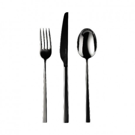 Sambonet Sambonet Linea Q - Edelstahl / PVD schwarz Besteckset 24-tlg. Sambonet Linea Q - набор столовых приборов из нержавеющей стали / PVD черного цвета, 24 предм.