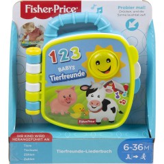 Mattel Fisher-Price Tierfreunde-Liederbuch Сборник песен Fisher-Price для любителей животных