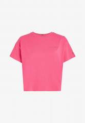 Tommy Hilfiger MODERN  Basic T-shirt bright cerise pink MODERN Базовая футболка ярко-вишнево-розовый