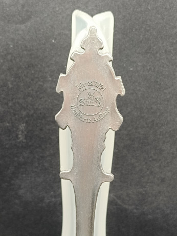 Ложка сувенирная винтажная WMF "Крепость Мариенберг", олово, 19.5 см, Германия, 1988 год.