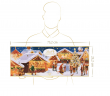 Lindt Weihnachtsmarkt 2025 Adventskalender 250g, Линдт Адвент-календарь, 24 сладких сюрприза, 75см х 25см, 250 г