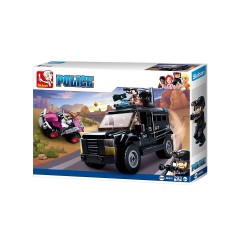 Sluban Klemmbausteine SWAT Fahrzeug (290 Teile) Автомобиль спецназа (290 шт.)