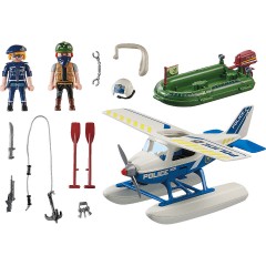 PLAYMOBIL PLAYMOBIL 70779 Polizei-Wasserflugzeug: Schmuggler-Verfolgung PLAYMOBIL 70779 Полицейский гидросамолет: погоня за контрабандистом