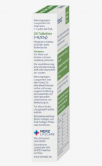 tetesept Haarkraft Intens Mini-Tabletten 30st, Комплекс с биотином, цинком и фолиевой кислотой для здоровья волос, 30 мини таблеток