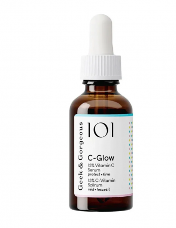 Geek & Gorgeous SET C-Glow Serum + A-Game 5, Набор: сыворотка для лица C-Glow 15% витамин C 30мл + A-Game 5 0,05% ретиналь 30мл, осветление и антивозрастной уход, Венгрия