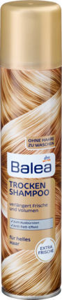 Balea (Балеа) helles Сухой Шампунь Для Волос для Эффекта Свежести без Следов