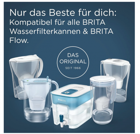 BRITA Maxtra Pro Extra Limescale Protection Water Filter Cartridge Pack of 12,  сменный картридж для фильтра воды (Германия), усиленная очистка от примесей для жёсткой воды, 4 ступени 150л, 12шт